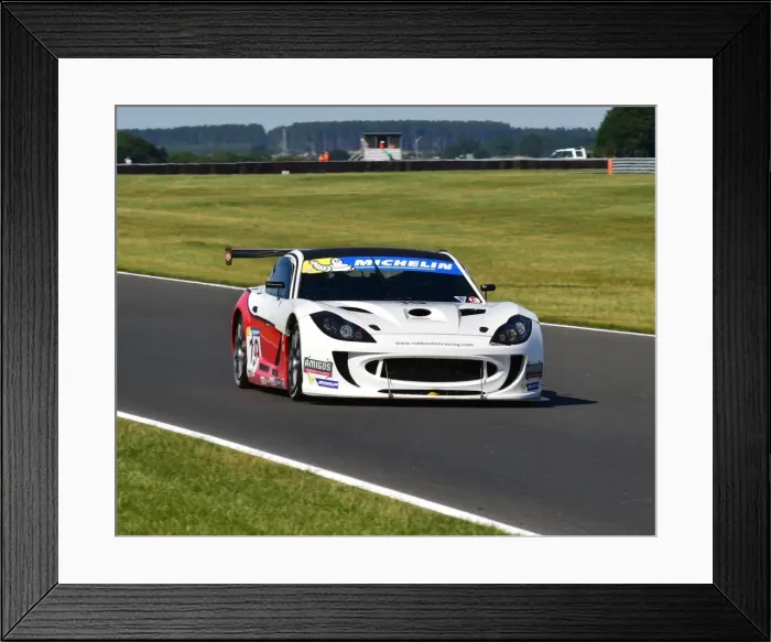 Framed Print : CM9 7233 Tom Wrigley, Ginetta GT4 Framed Print : CM9 7233 Tom Wrigley, Ginetta GT4