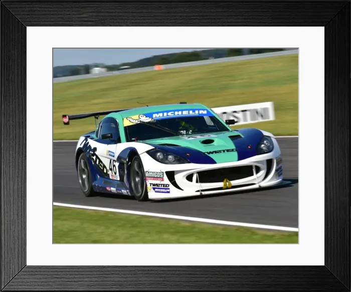 Framed Print : CM9 7302 Ade Barwick, Ginetta GT4 Framed Print : CM9 7302 Ade Barwick, Ginetta GT4