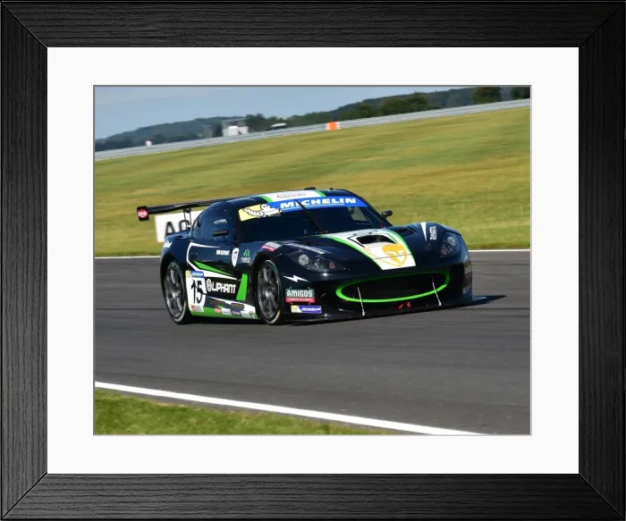 Framed Print : CM9 7307 Tom Oliphant, Ginetta GT4 Framed Print : CM9 7307 Tom Oliphant, Ginetta GT4