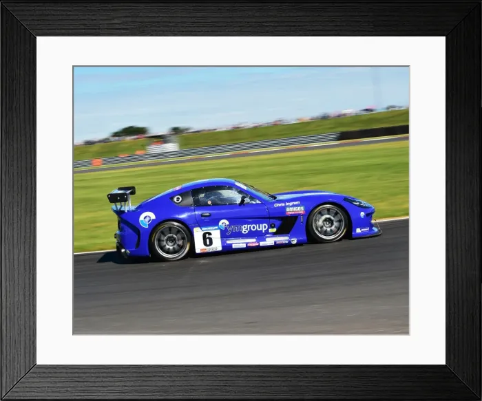 Framed Print : CM9 7352 Chris Ingram, Ginetta GT4 Framed Print : CM9 7352 Chris Ingram, Ginetta GT4