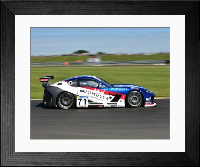 Framed Print : CM9 7363 Jamie Orton, Ginetta GT4 Framed Print : CM9 7363 Jamie Orton, Ginetta GT4