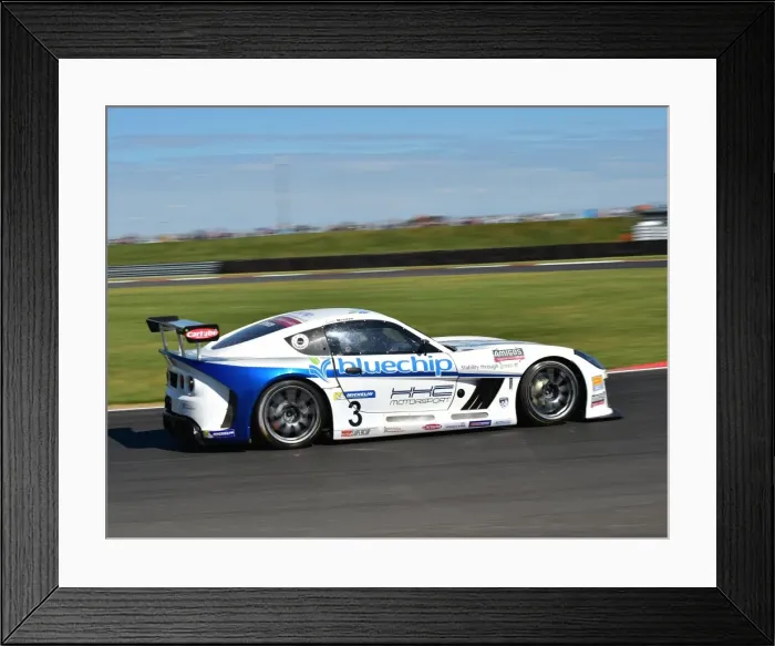 Framed Print : CM9 7372 Carl Breeze, Ginetta GT4 Framed Print : CM9 7372 Carl Breeze, Ginetta GT4