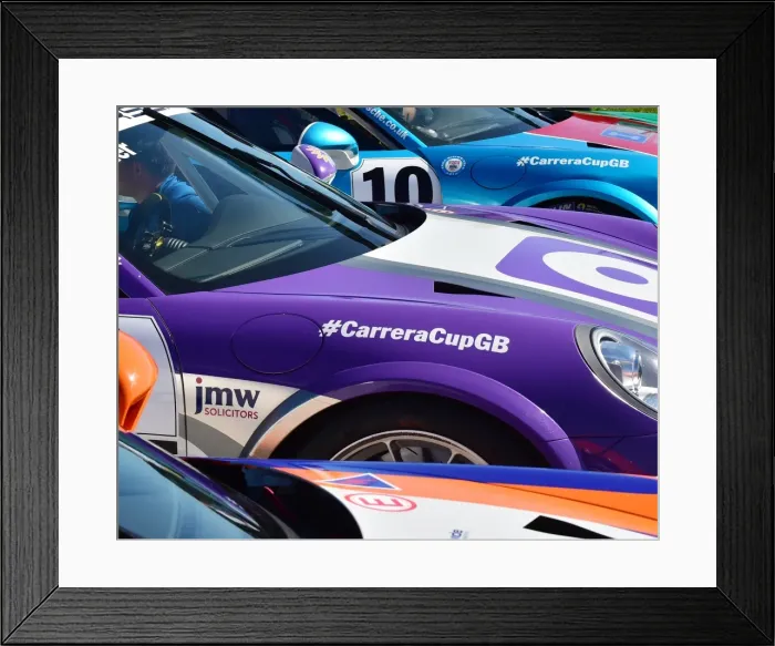 Framed Print : CM9 7396 Porsche Carrera Cup Framed Print : CM9 7396 Porsche Carrera Cup
