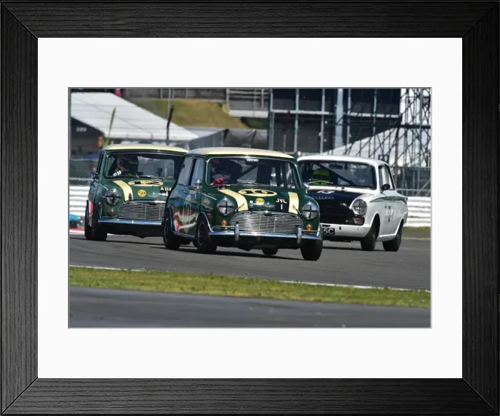 Framed Print : CM9 3909 Martin O Connell, Sandy Watson, Austin Mini Cooper S Framed Print : CM9 3909 Martin O Connell, Sandy Watson, Austin Mini Cooper S