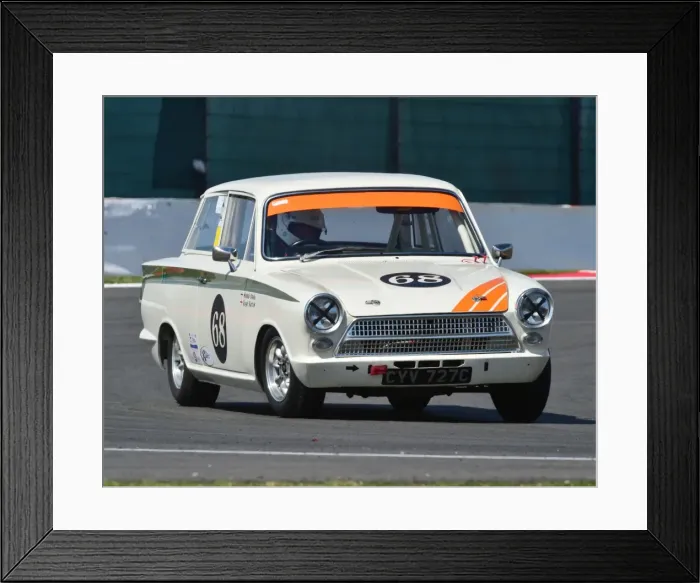 Framed Print : CM9 3999 Roger Buxton, Michael Steele, Ford Lotus Cortina Framed Print : CM9 3999 Roger Buxton, Michael Steele, Ford Lotus Cortina