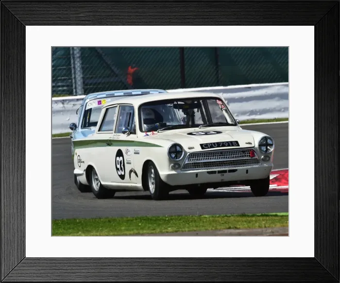 Framed Print : CM9 4031 John Dunham, Mark Owen, Ford Lotus Cortina Framed Print : CM9 4031 John Dunham, Mark Owen, Ford Lotus Cortina