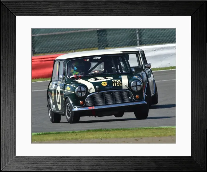 Framed Print : CM9 4059 Jonathan Lewis, Matt Kelly, Austin Mini Cooper S Framed Print : CM9 4059 Jonathan Lewis, Matt Kelly, Austin Mini Cooper S