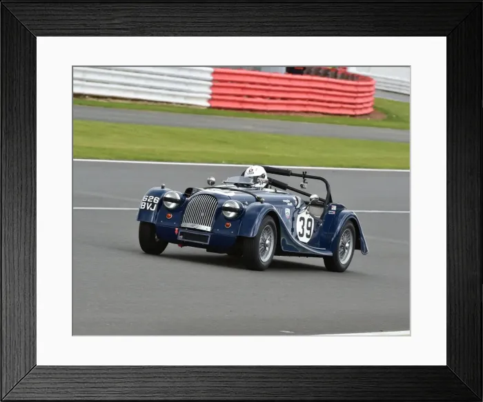 Framed Print : CM9 6155 Richard Plant, Morgan 4 Supersports Framed Print : CM9 6155 Richard Plant, Morgan 4 Supersports