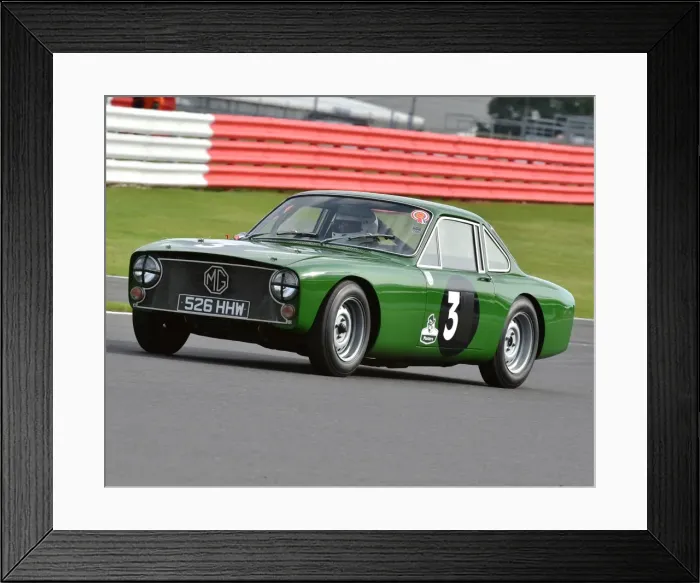 Framed Print : CM9 7073 Peter Cole, MG MGA