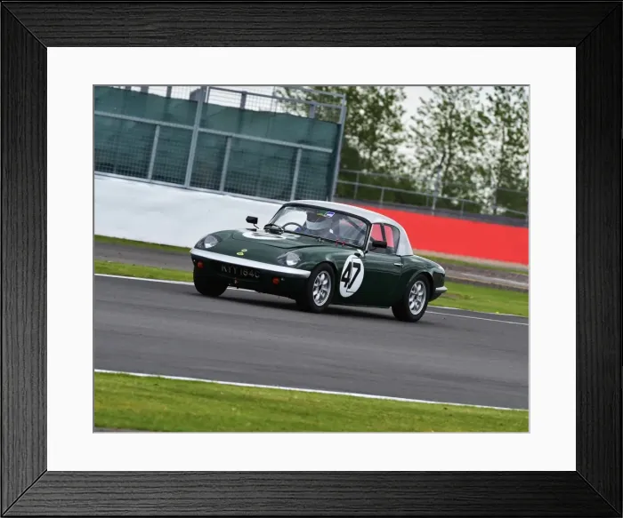 Framed Print : CM9 6194 Don Hands, Lotus Elan S1 Framed Print : CM9 6194 Don Hands, Lotus Elan S1