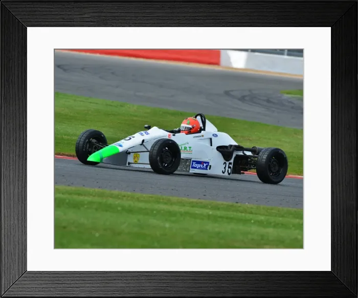 Framed Print : CJ6 0217 John Svensson, Van Diemen RF92 Framed Print : CJ6 0217 John Svensson, Van Diemen RF92