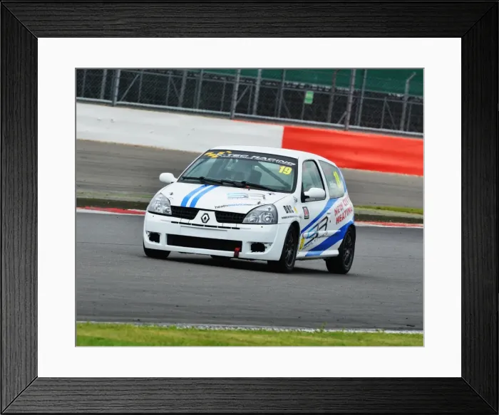 Framed Print : CJ6 0004 Matthew Holtom, Renault Clio Framed Print : CJ6 0004 Matthew Holtom, Renault Clio