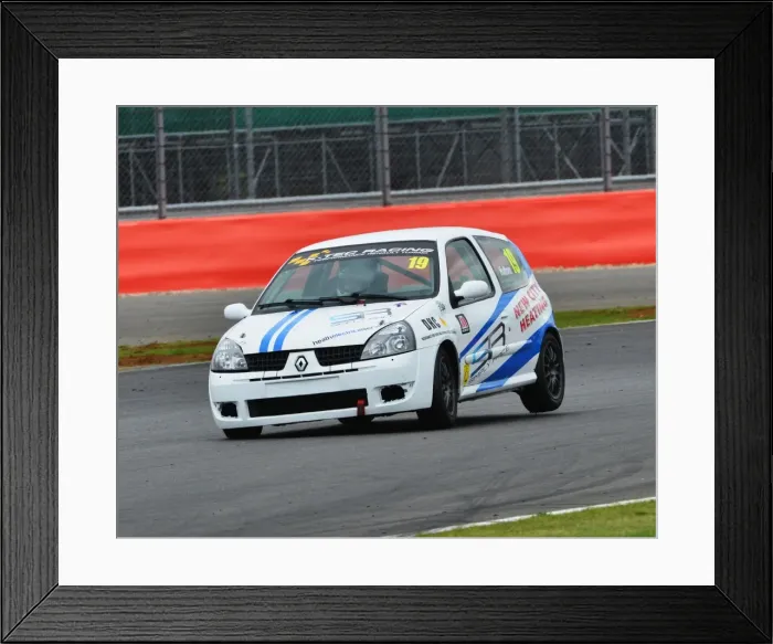 Framed Print : CJ6 0044 Matthew Holtom, Renault Clio Framed Print : CJ6 0044 Matthew Holtom, Renault Clio