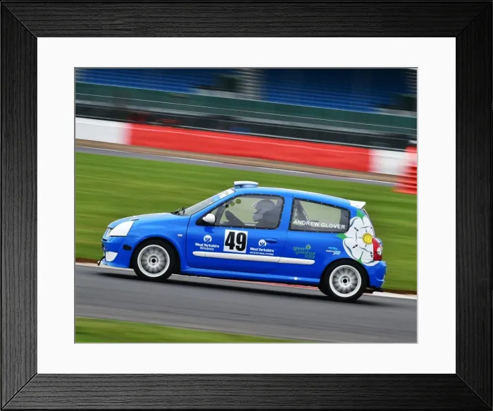 Framed Print : CM9 9457 Andrew Glover, Renault Clio 172 Framed Print : CM9 9457 Andrew Glover, Renault Clio 172