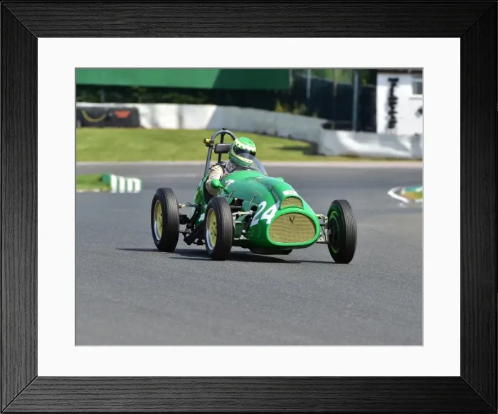 Framed Print : CM10 0686 Steve Russell, Cooper Bristol MkII Framed Print : CM10 0686 Steve Russell, Cooper Bristol MkII