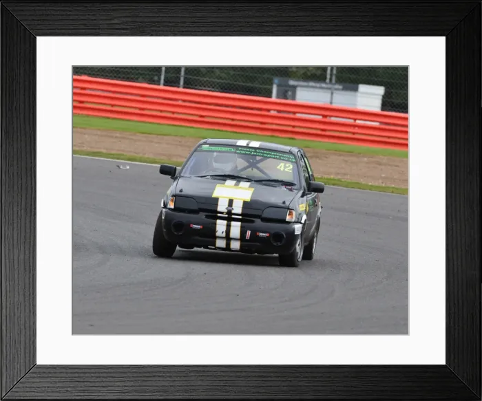 Framed Print : CJ6 0159 John Bateman, Ford Fiesta Si Framed Print : CJ6 0159 John Bateman, Ford Fiesta Si