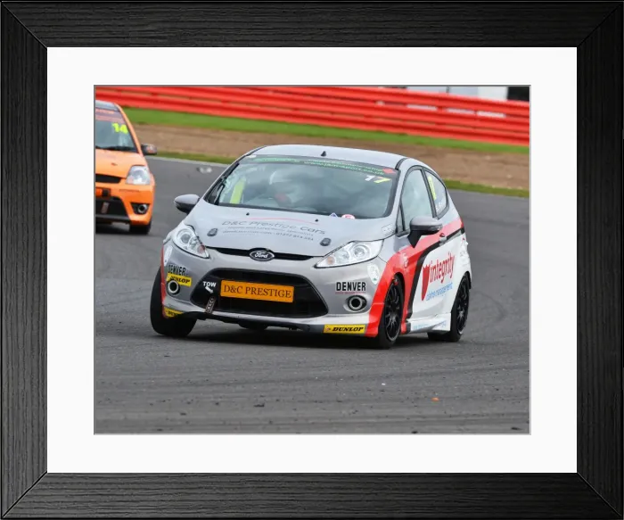 Framed Print : CJ6 0164 Steve Ryan, Ford Fiesta Zetec S Framed Print : CJ6 0164 Steve Ryan, Ford Fiesta Zetec S