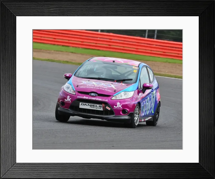 Framed Print : CJ6 0166 Jessica King, Ford Fiesta Zetec S Framed Print : CJ6 0166 Jessica King, Ford Fiesta Zetec S