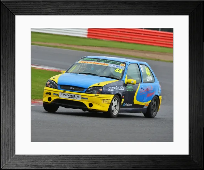 Framed Print : CJ6 0178 Tim Glover, Ford Fiesta Zetec Framed Print : CJ6 0178 Tim Glover, Ford Fiesta Zetec