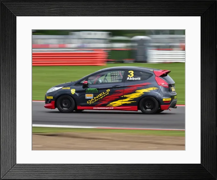 Framed Print : CM9 9531 David Abbott, Ford Fiesta Zetec S Framed Print : CM9 9531 David Abbott, Ford Fiesta Zetec S