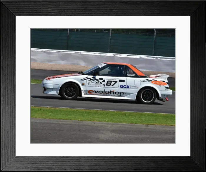 Framed Print : CM9 9135 Neale Hurren, Toyota MR2 Mk1