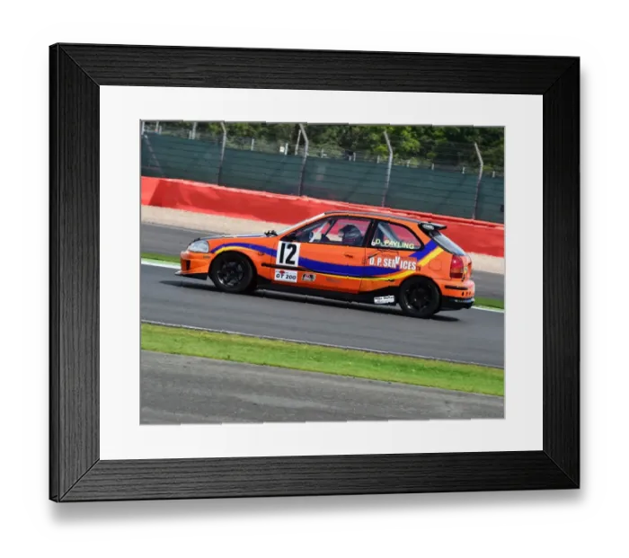Framed Print : CM9 9144 David Payling, Honda Civic Framed Print : CM9 9144 David Payling, Honda Civic