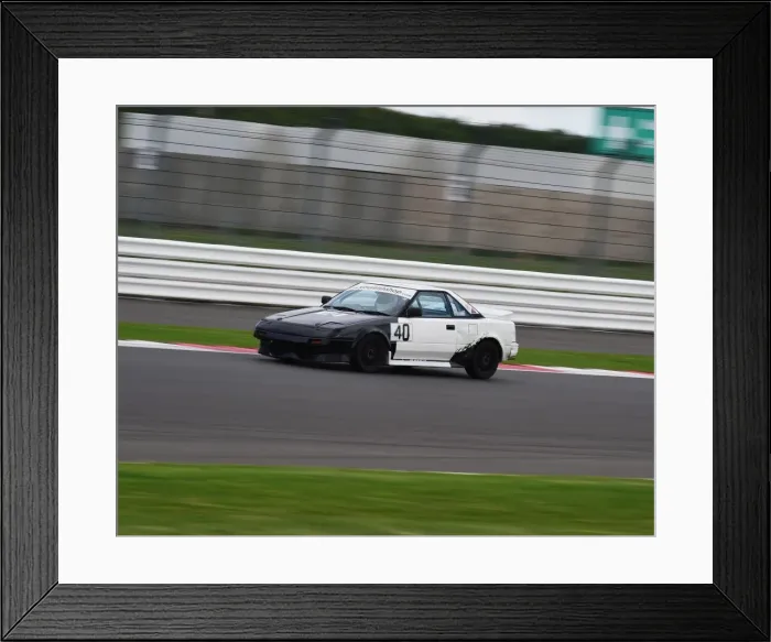 Framed Print : CM9 9621 David Martin, Toyota MR2 Mk1