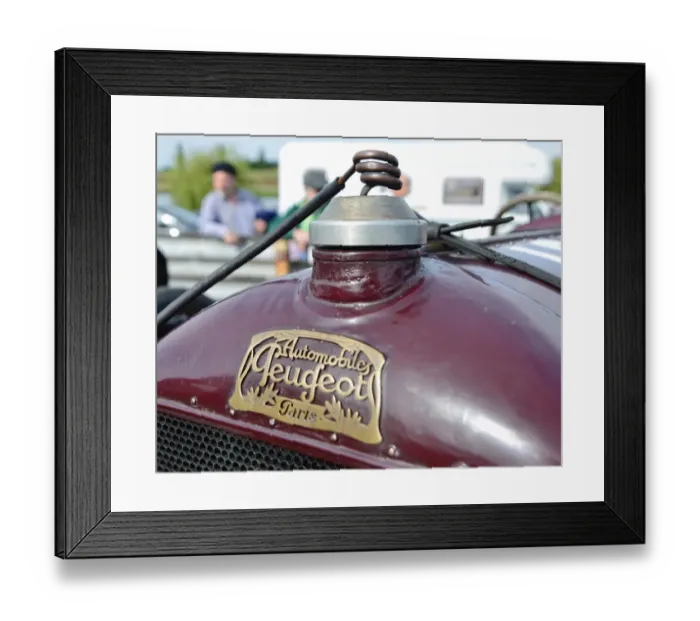 Framed Print : CJ6 0391 Clive Press, Peugeot 148 Framed Print : CJ6 0391 Clive Press, Peugeot 148
