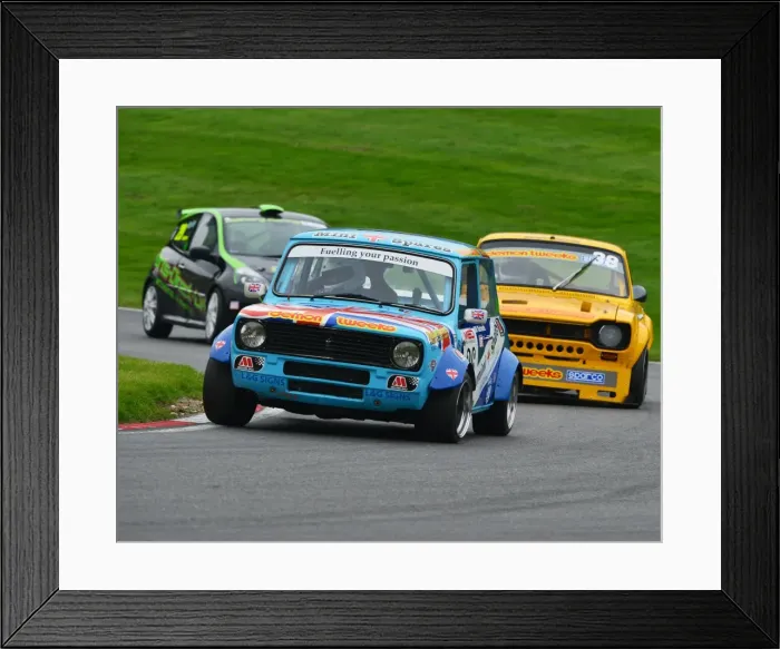 Framed Print : CJ6 0930 Bill Richards, Rover Mini Clubman Framed Print : CJ6 0930 Bill Richards, Rover Mini Clubman