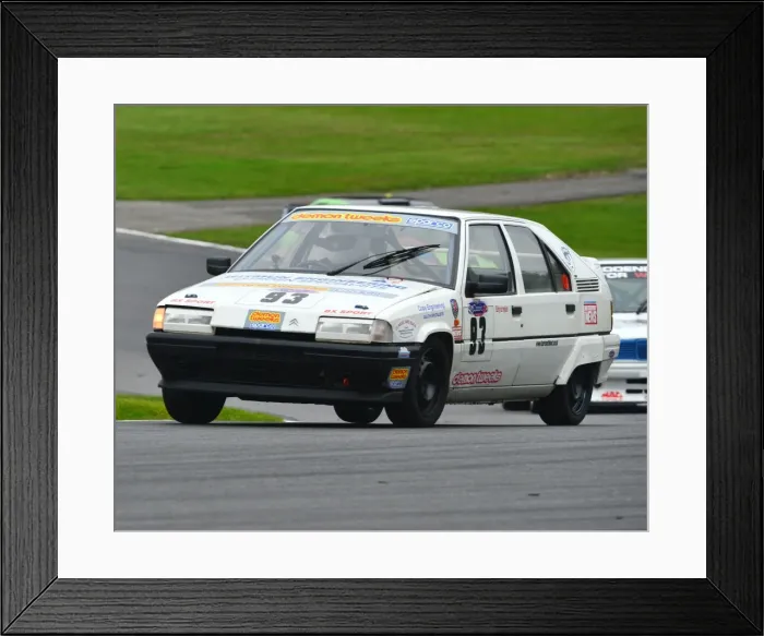 Framed Print : CJ6 0858 Gary Cole, Citroen BX 16v Framed Print : CJ6 0858 Gary Cole, Citroen BX 16v