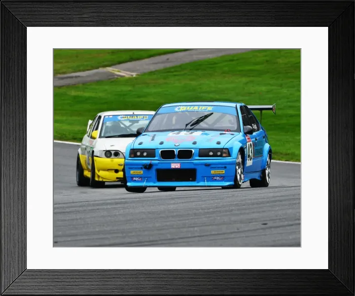 Framed Print : CJ6 0861 Tom Knight, BMW E36 M3