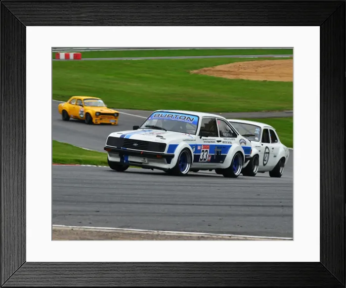 Framed Print : CJ6 0900 Paul Nevill, Ford Escort RS2000 Framed Print : CJ6 0900 Paul Nevill, Ford Escort RS2000