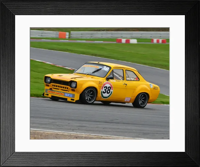 Framed Print : CJ6 0901 Andy Pipe, Ford Escort Mk1 Framed Print : CJ6 0901 Andy Pipe, Ford Escort Mk1