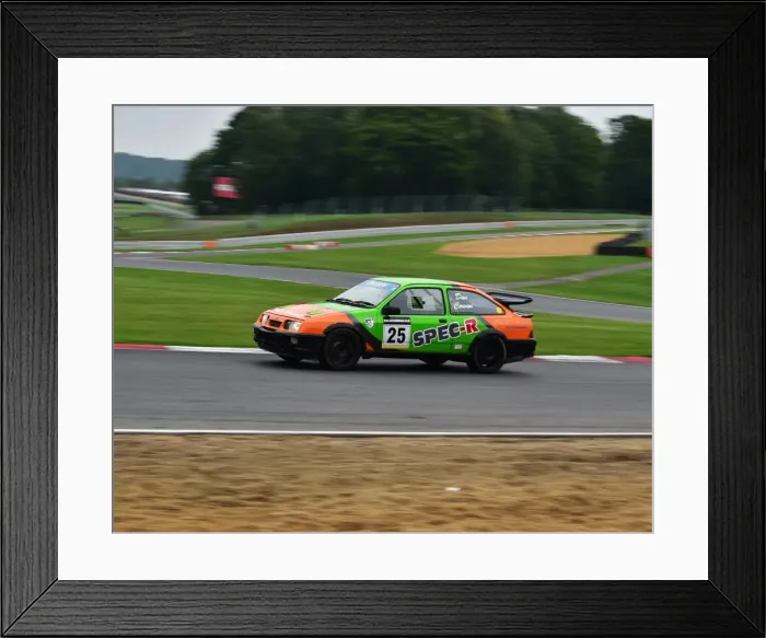 Framed Print : CM10 2519 Dan Cowan, Ford Sierra Framed Print : CM10 2519 Dan Cowan, Ford Sierra