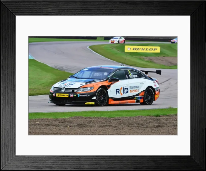 Framed Print : CJ6 1237 Colin Turkington, Volkswagen CC Framed Print : CJ6 1237 Colin Turkington, Volkswagen CC