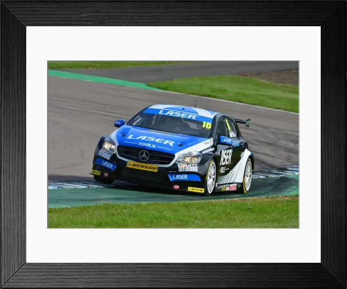 Framed Print : CJ6 1601 Aiden Moffat, Mercedes Benz A-Class