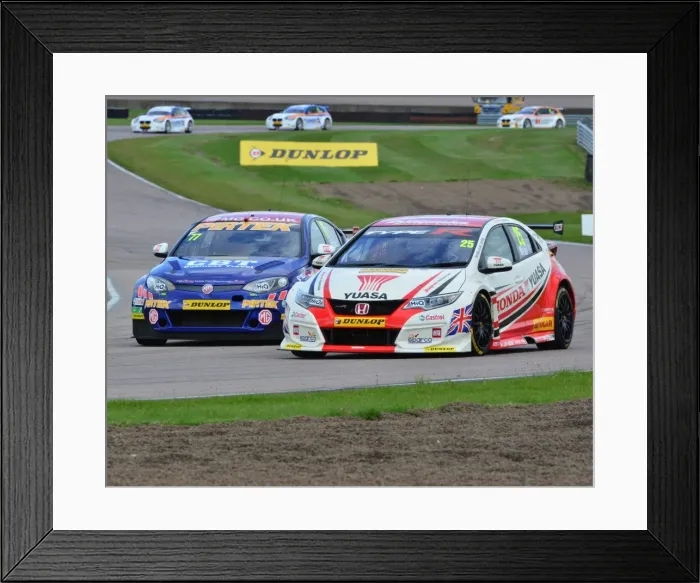 Framed Print : CJ6 1241b Matt Neal, Honda Civic Type R, Andrew Jordan, MG 6GT Framed Print : CJ6 1241b Matt Neal, Honda Civic Type R, Andrew Jordan, MG 6GT