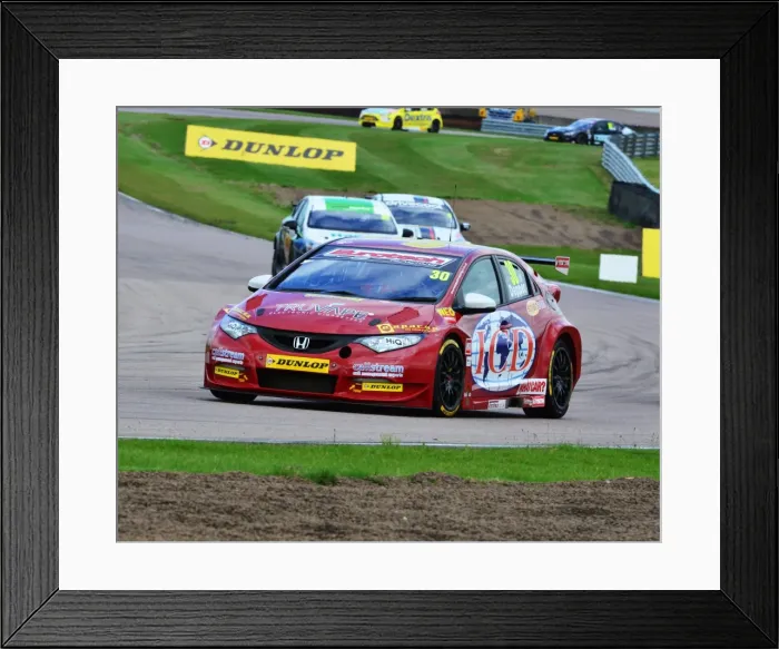 Framed Print : CJ6 1255 Martin Depper, Honda Civic Framed Print : CJ6 1255 Martin Depper, Honda Civic