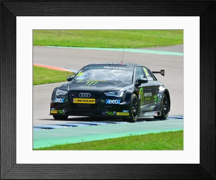 Framed Print : CJ6 1337 Nic Hamilton, Audi A4 Framed Print : CJ6 1337 Nic Hamilton, Audi A4