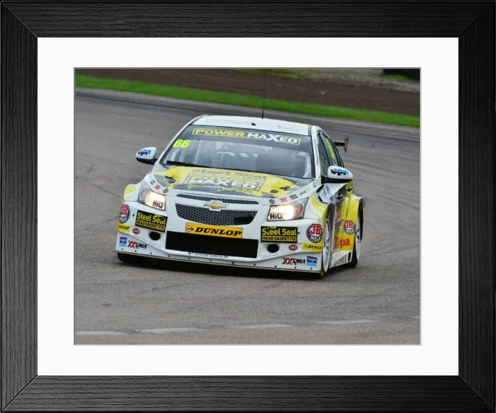 Framed Print : CJ6 1421 Josh Cook, Chevrolet Cruze