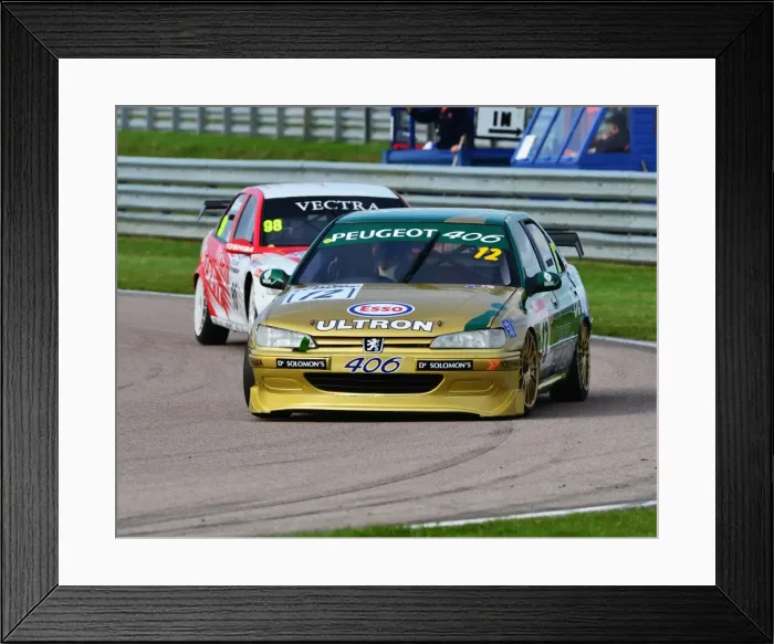 Framed Print : CJ6 1648 Patrick Watts, Peugeot 406 Framed Print : CJ6 1648 Patrick Watts, Peugeot 406