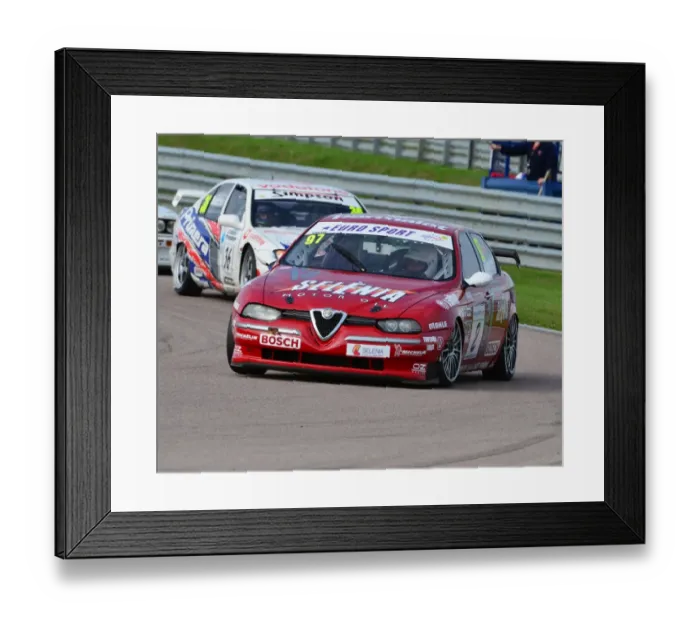 Framed Print : CJ6 1650 Neil Smith, Alfa Romeo 156 Framed Print : CJ6 1650 Neil Smith, Alfa Romeo 156