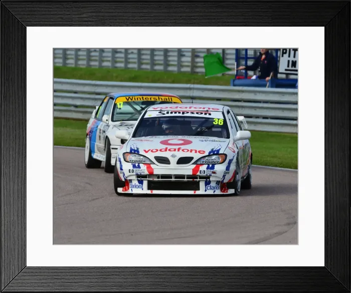 Framed Print : CJ6 1651 Keith Butcher, Nissan Primera, Supertouring Framed Print : CJ6 1651 Keith Butcher, Nissan Primera, Supertouring