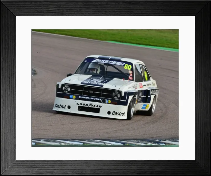 Framed Print : CJ6 1695 Mark Wright, Ford Escort Framed Print : CJ6 1695 Mark Wright, Ford Escort