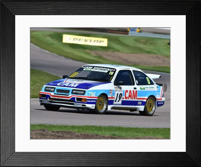 Framed Print : CM10 2974 Andy Kirkley, Ford Sierra RS500 Framed Print : CM10 2974 Andy Kirkley, Ford Sierra RS500