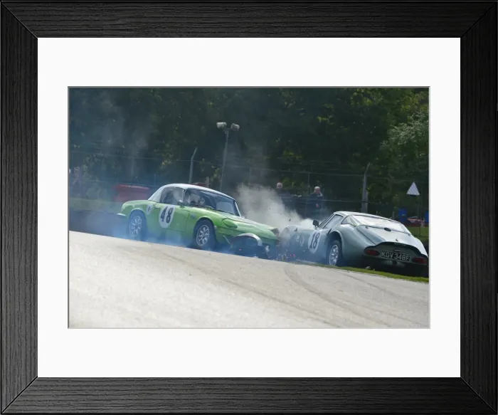 Framed Print : CJ6 2636 Barry Ashdown, Lotus Elan, Bob Pomeroy, Marcos 1600 GT Framed Print : CJ6 2636 Barry Ashdown, Lotus Elan, Bob Pomeroy, Marcos 1600 GT
