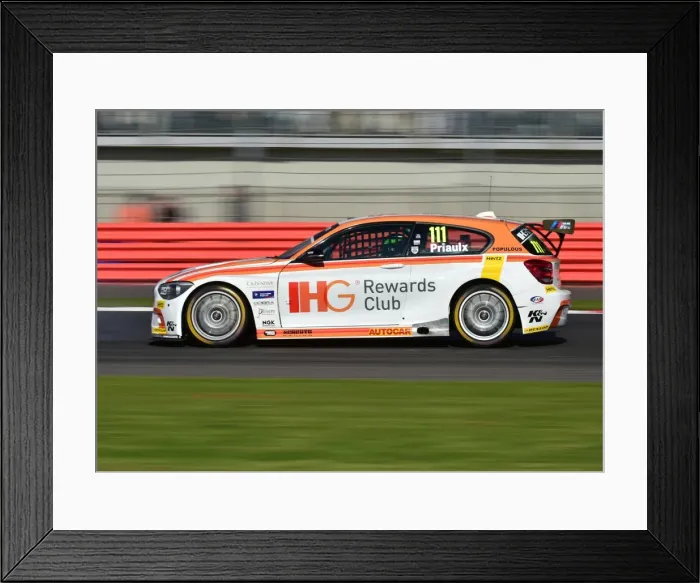 Framed Print : CM11 0007 Andy Priaulx, BMW 125i M Sport Framed Print : CM11 0007 Andy Priaulx, BMW 125i M Sport