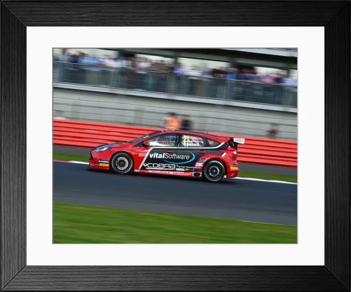 Framed Print : CM11 0056 Mike Bushell, Ford Focus Framed Print : CM11 0056 Mike Bushell, Ford Focus