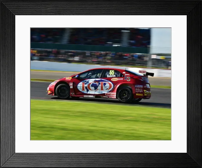 Framed Print : CM11 0223 Jeff Smith, Ford Focus