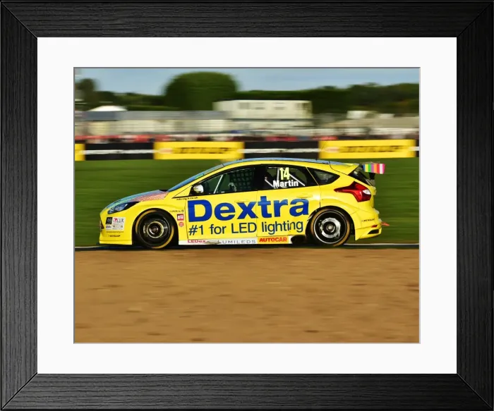 Framed Print : CM11 0633 Alex Martin, Ford Focus Framed Print : CM11 0633 Alex Martin, Ford Focus